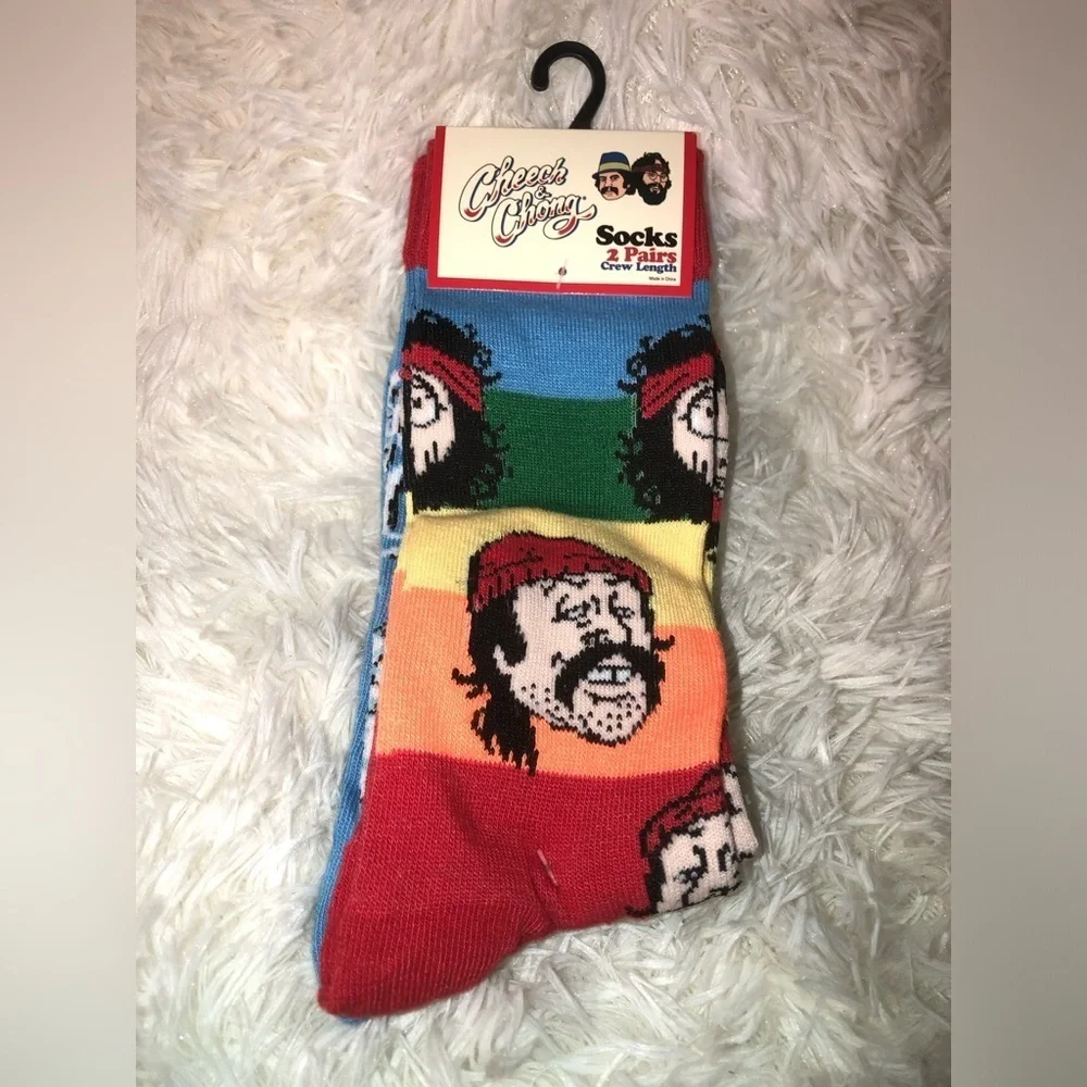 Bioworld Cheech & Chong Multicolor Socks